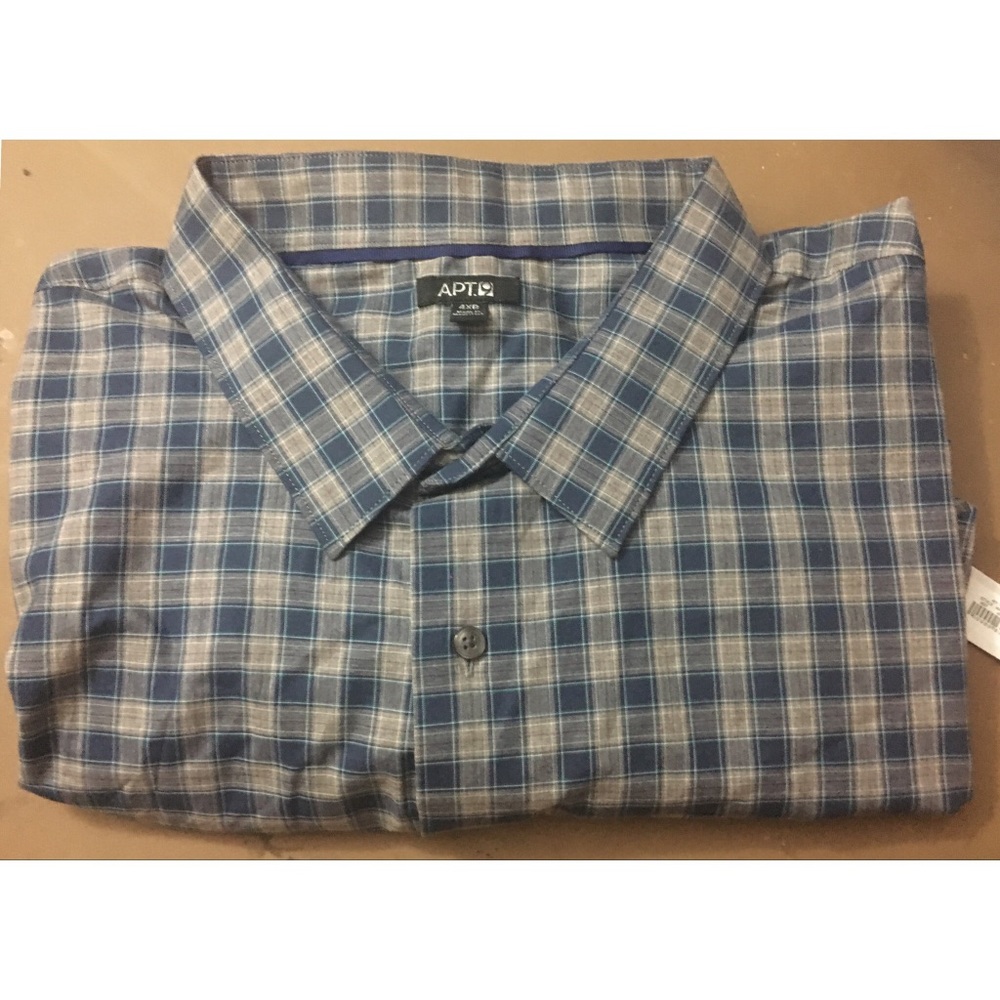 Men's Apt. 9® Big & Tall Stretch Button-Down Shirt